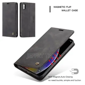 Caseme Magnetic Leather Wallet Case iPhone 14