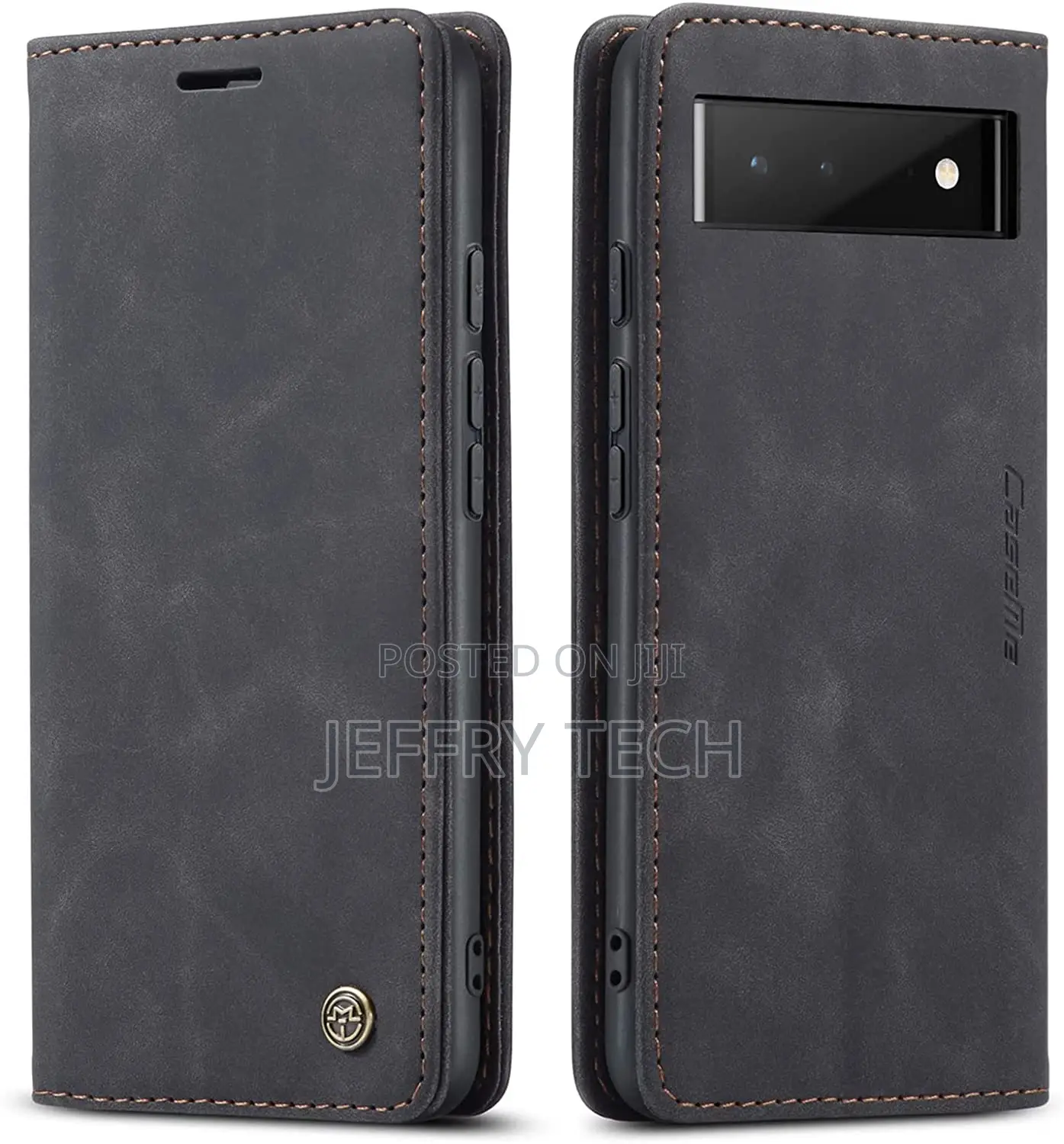 iPhone 14 Pro Phone Case Flip Magnetic Leather