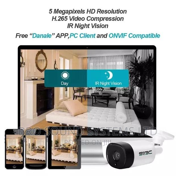 NVR 8ch CCTV System KIT 8megapixel Camera, Full HD Output - thumbnail 5