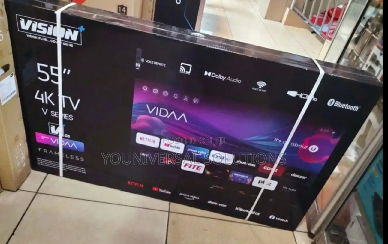55 Inches Vision Smart Android Digital Tv.