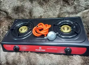 Complete 2 Burner Gas Cooker+Pipe +Pipe +Regulator.