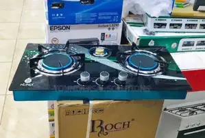 Nunix 3 Burner Infrared Gas Stove Burner Cooker.