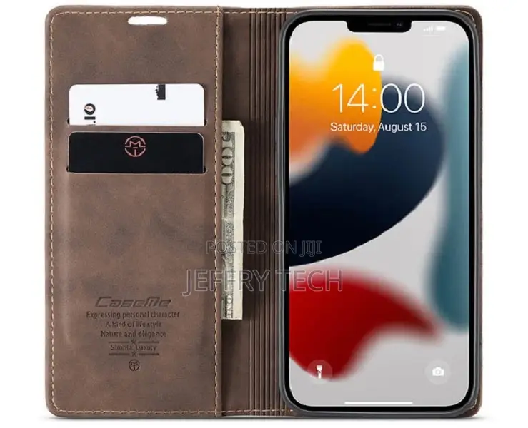 Caseme iPhone 13 Pro Wallet Kickstand Magnetic Flip Case Cof
