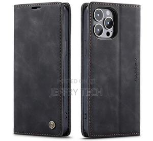Caseme iPhone 13 Pro Max Wallet Kickstand Case Black - thumbnail 2