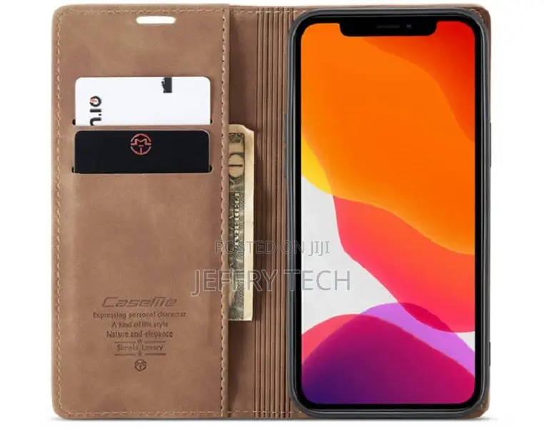 Caseme iPhone 12 Pro Wallet Kickstand Magnetic Flip Case Bro