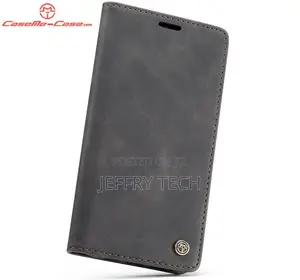 Caseme iPhone XS Max Retro Wallet Magnetic Stand Case Black