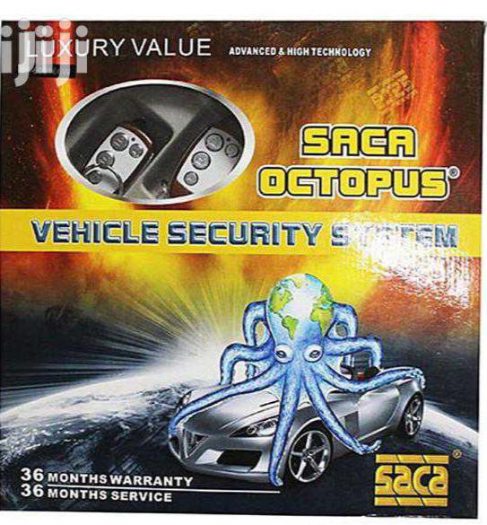 New Brand Octopus Car Alarm, With Cut Off,Free Installation.