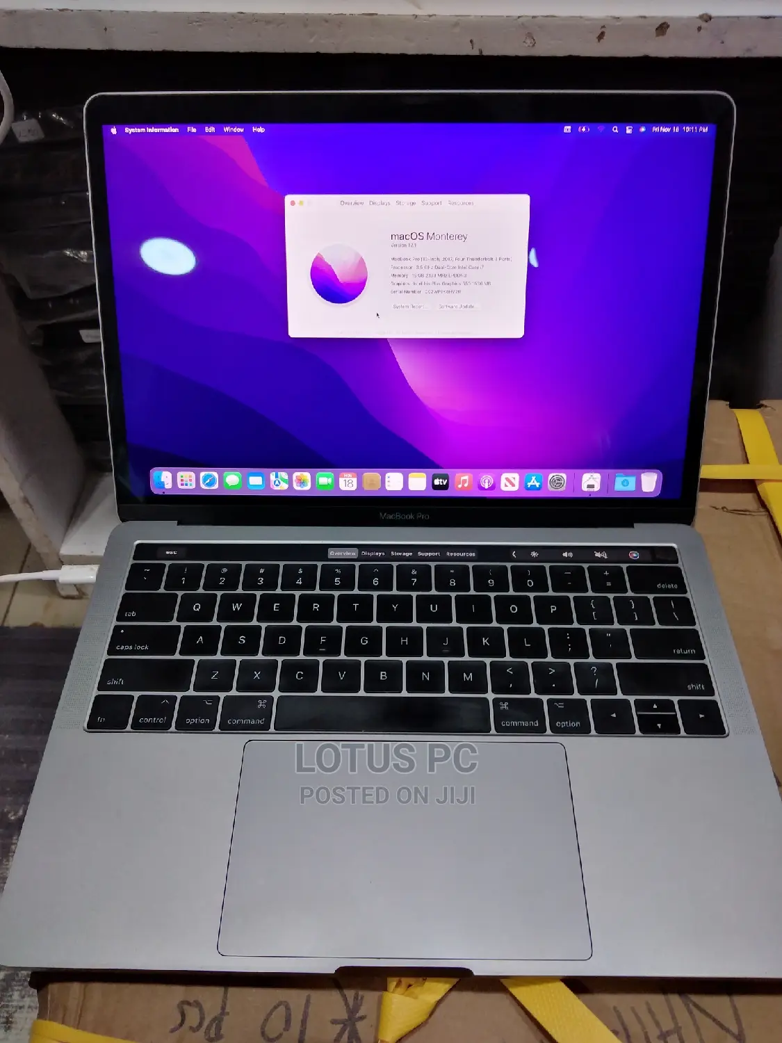 Laptop Apple MacBook 2017 16GB Intel Core I7 SSD 512GB