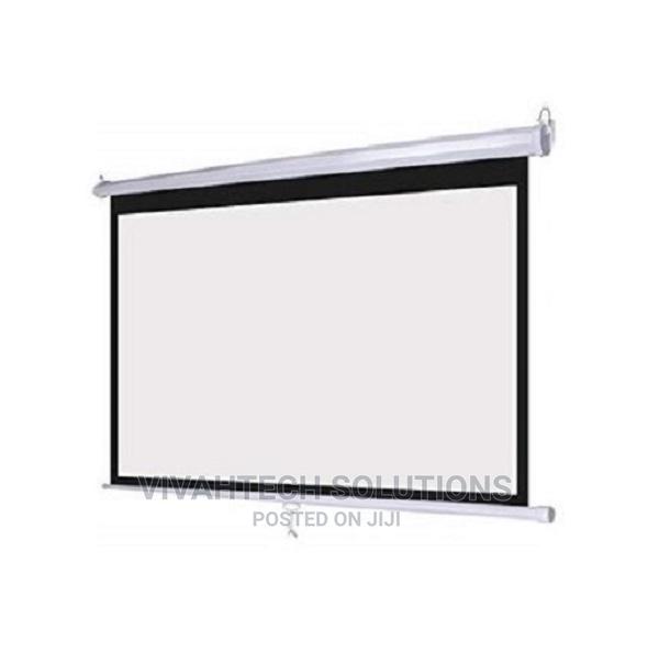 TC-MPS-145 145cm X 145cm Tech-Com Manual Projector Scree - main view