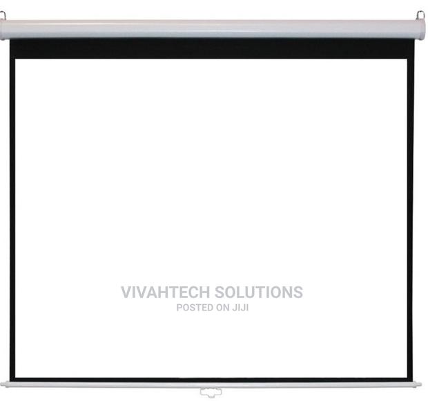 Techcom Projector Screen Manual 200 X 200 - main view