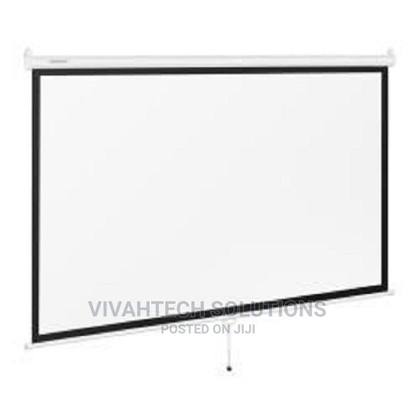Techom Projector Screen Manual 145CM BY 145CM (60"X60")