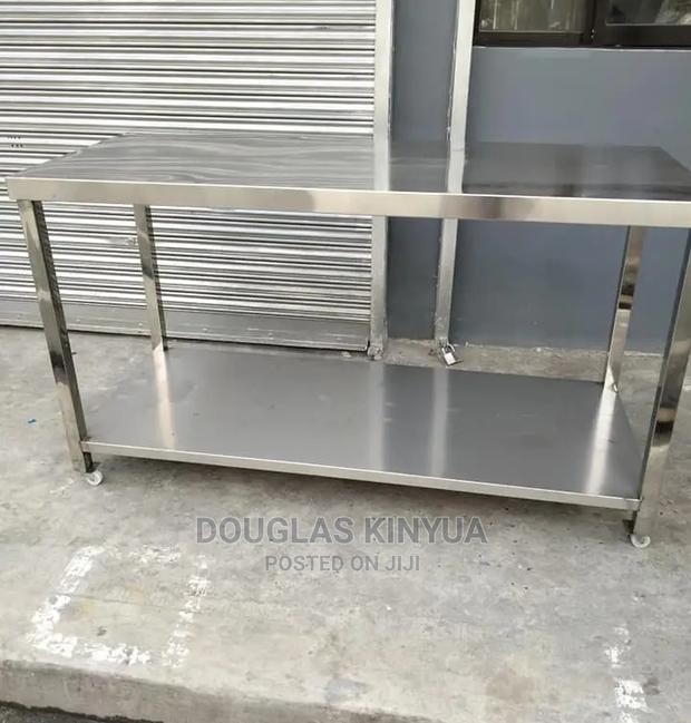 Working Table: Stainless Steel