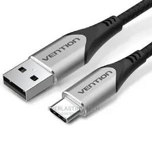 Vention Usb-C to USB 2.0-A Cable 1M Gray Aluminum Alloy Type