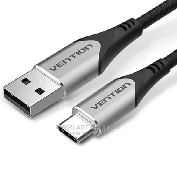 Vention Usb-C to USB 2.0-A Cable 1M Gray Aluminum Alloy Type