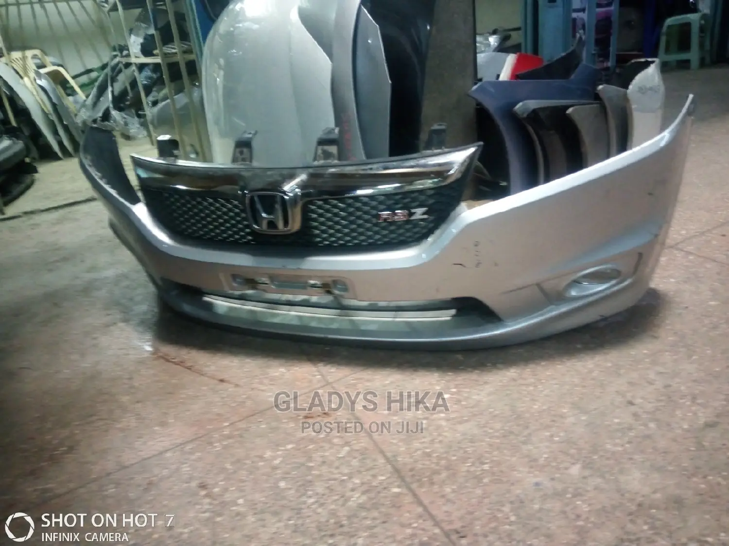 Ex Japan Front Bumper With Grill Honda Stream RSZ 2007