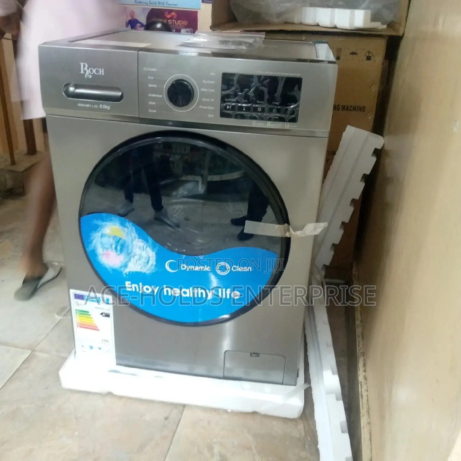 8kgs Front Load Washing Machine