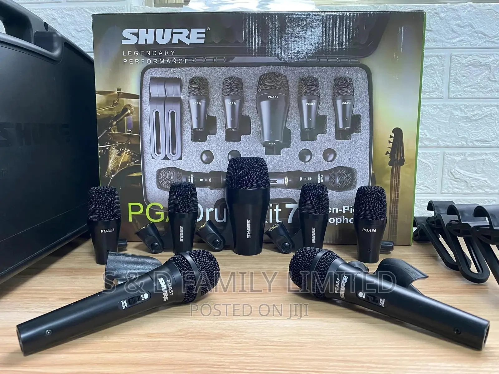 Shure PG ALTA 7-Piece Drum Microphone Kit