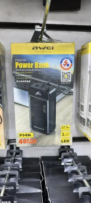 Awei (P141k) 40000mah Portable Powerbank .