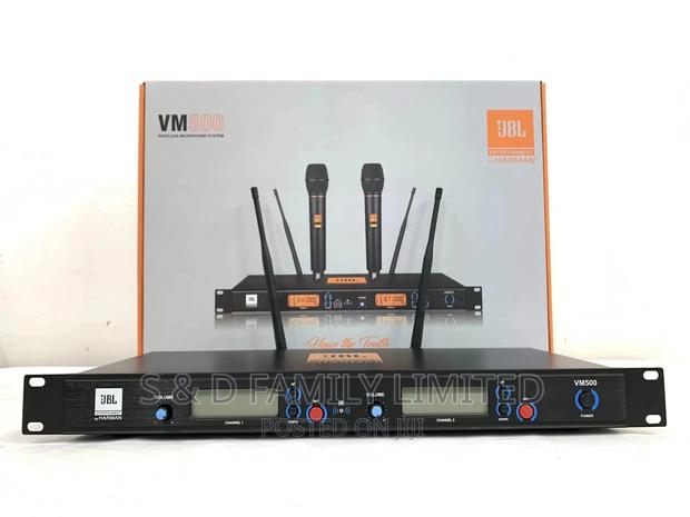 JBL VM-500 Professional UHF Dual Wireless Microphone