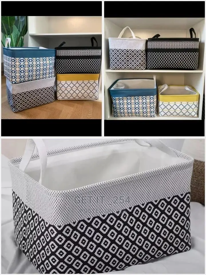 Canvas Laundry Basket