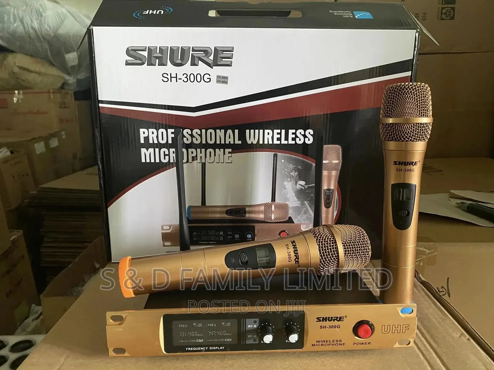 Shure Sh-300g Wireless Microphone