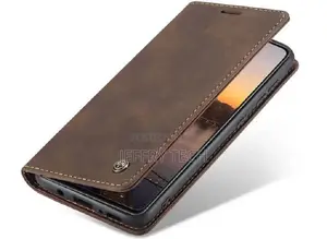 Caseme Samsung Galaxy A21S Wallet Magnetic Flip Case Coffee