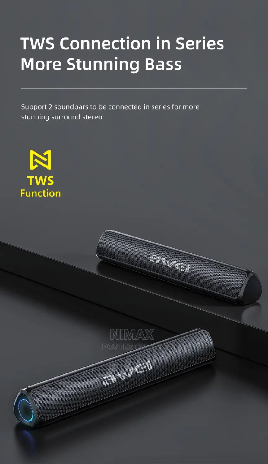 Awei Wireless Sound Bar Y333