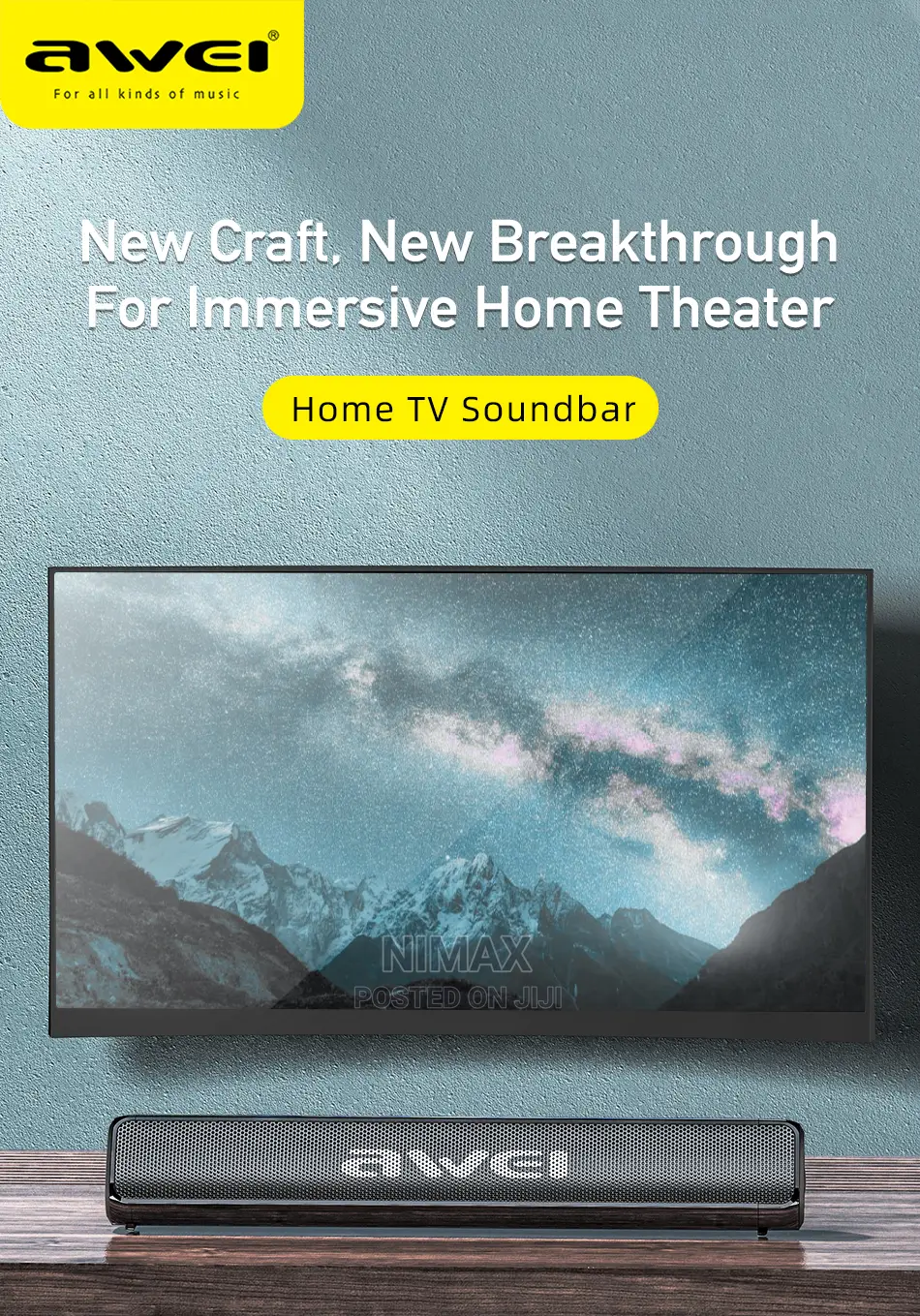 Awei Wireless Sound Bar Y333