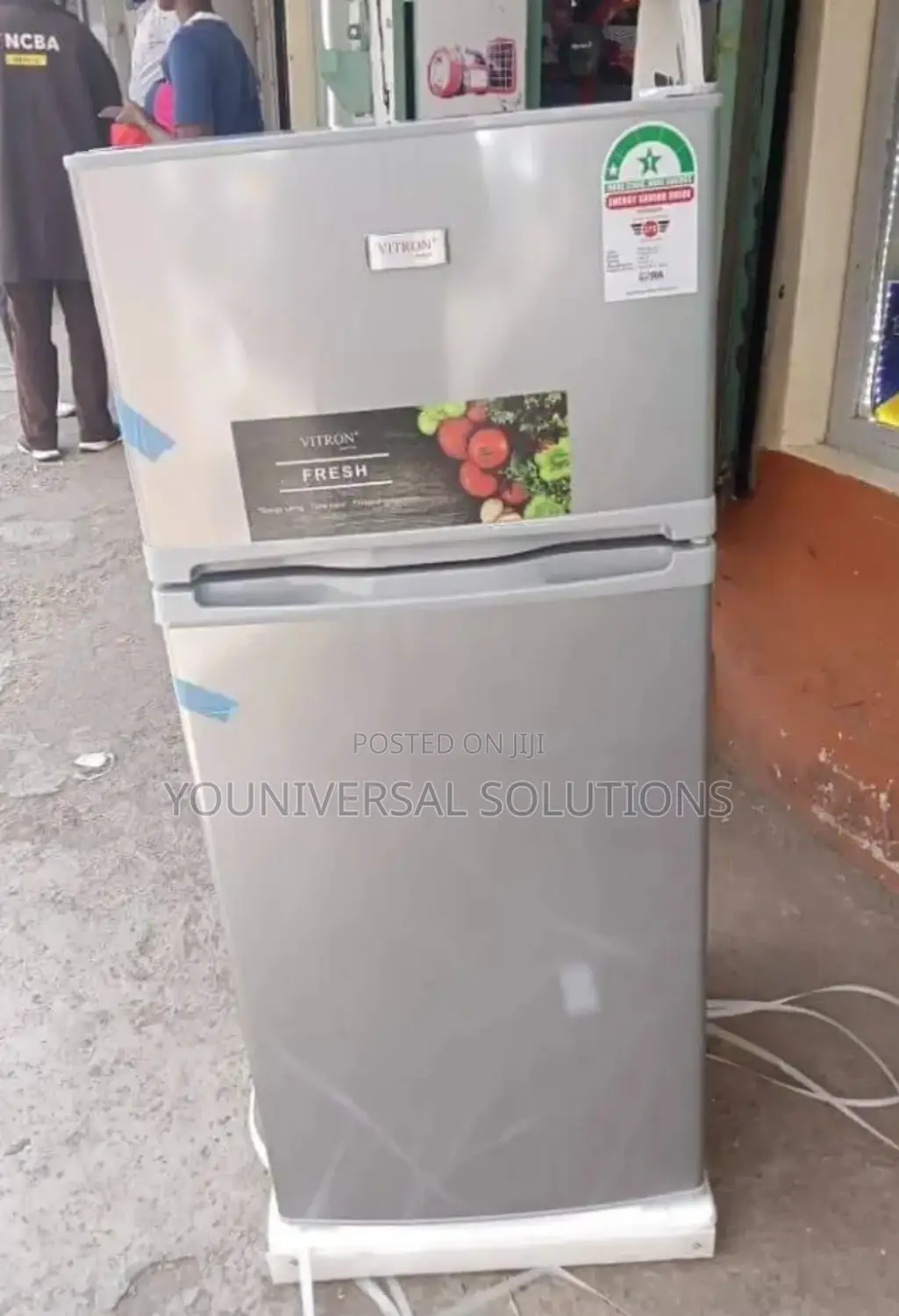 128 Litres Vitron Double Door Refrigerator.