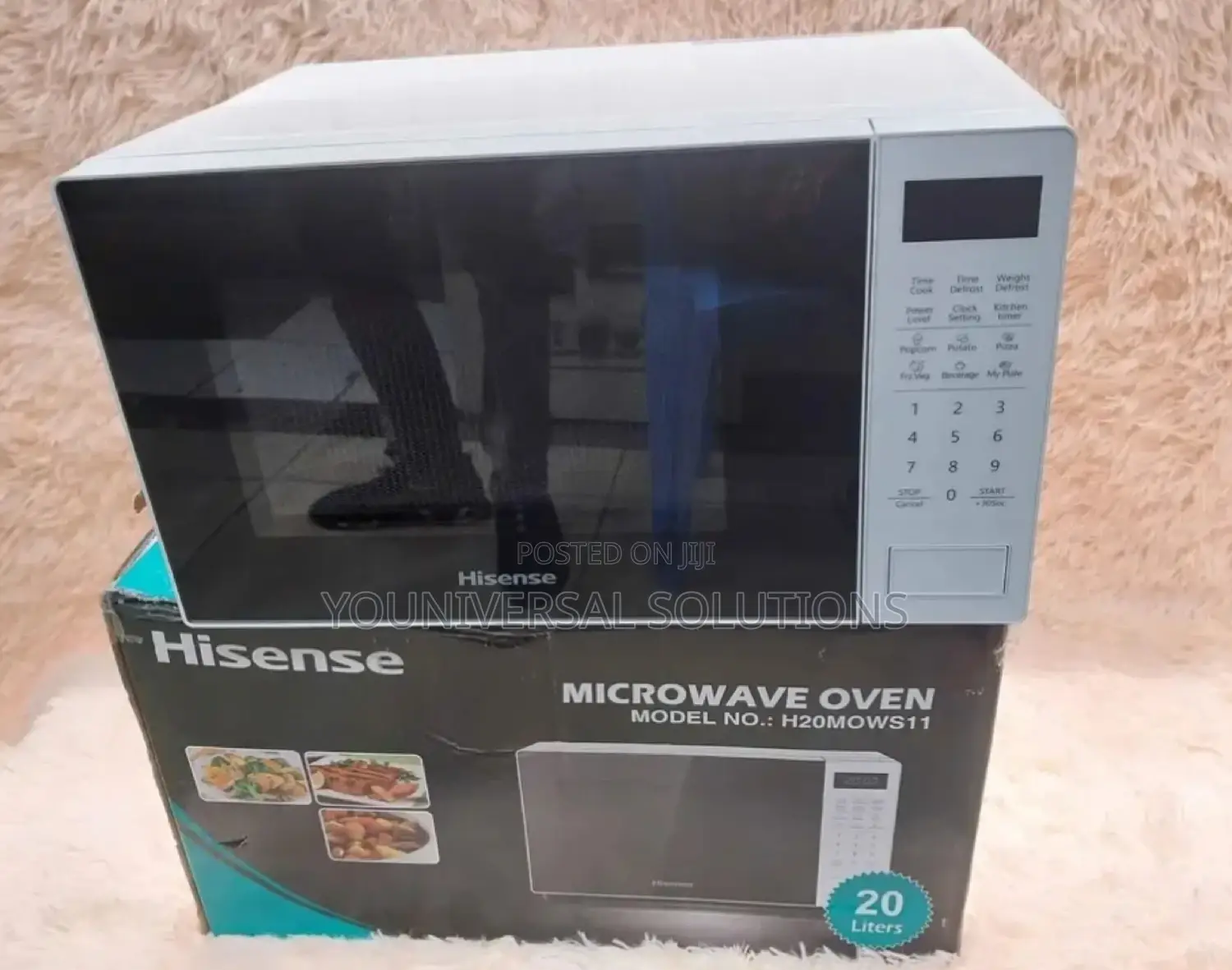 Hisense 20litres Digital Microwave.