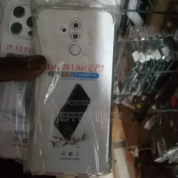 Clear TPU Back Phone Casing for Huawei Mate 20 Lite