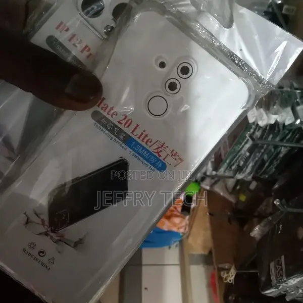 Clear TPU Back Phone Casing for Huawei Mate 20 Lite