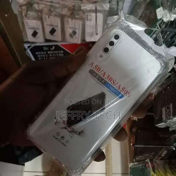 Clear TPU Soft Transparent Case for Samsung A70 A60 A50/A50s