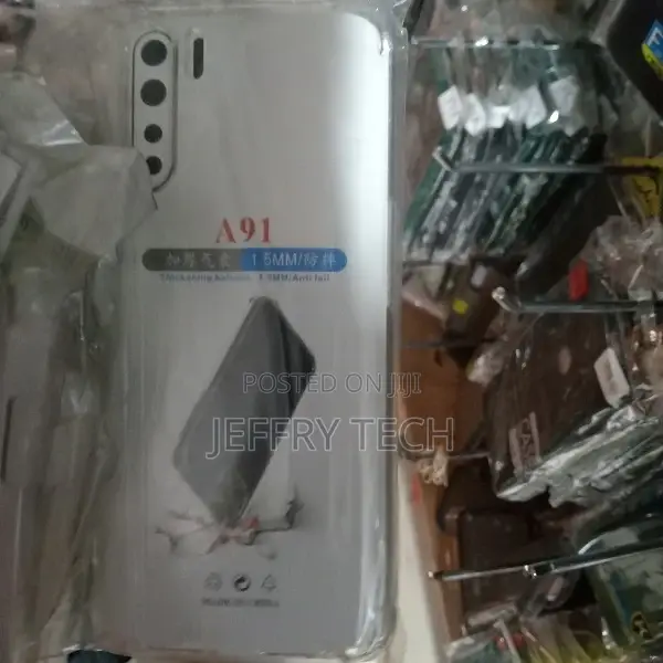 Samsung Galaxy A91 Transparent Bumper Case - Clear Case Cove