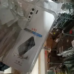 Samsung Galaxy A91 Transparent Bumper Case - Clear Case Cove