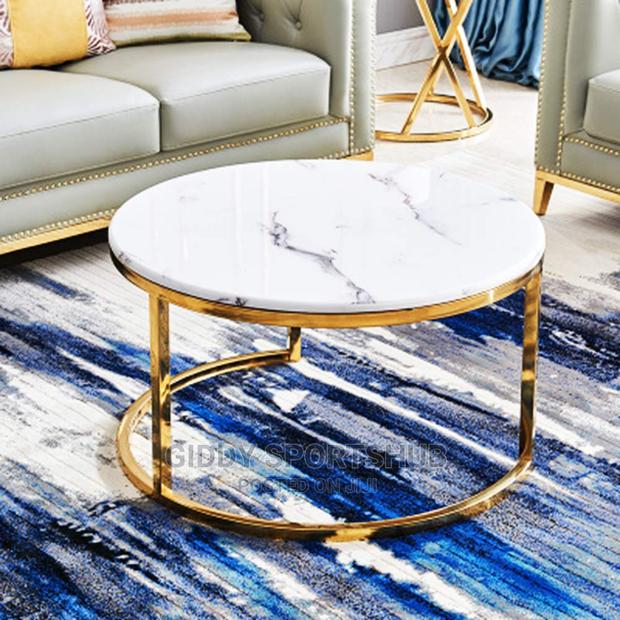 *Marble Textured Coffee Table* - thumbnail 2
