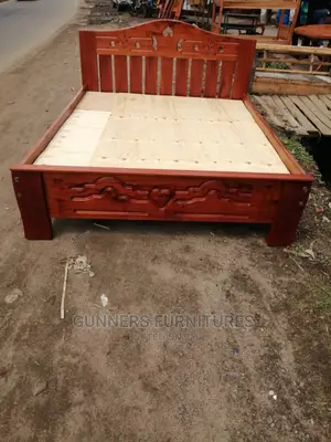 Mahogany Wood Beds5 by 6.