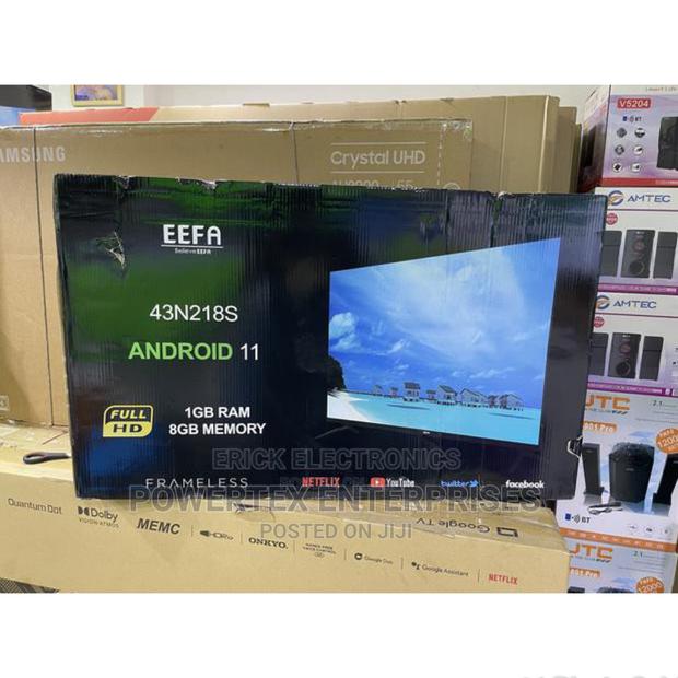 Eefa 43 Smart Android Tv Frameless - main view