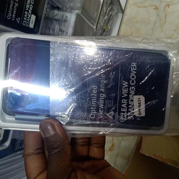 Case Cover Oppoa312020 Mirror Flip Clear View Leather - main view