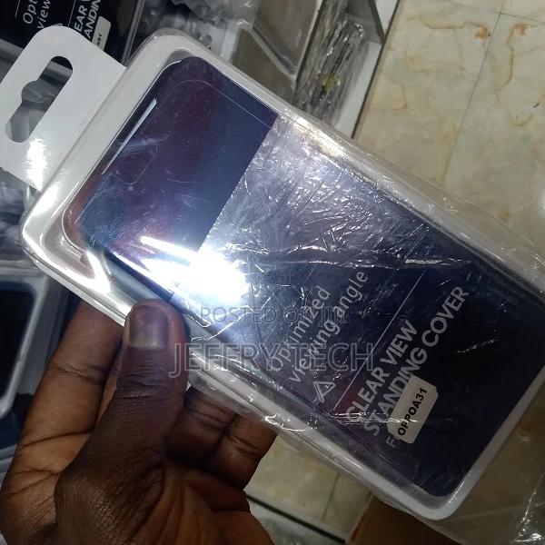 Case Cover Oppoa312020 Mirror Flip Clear View Leather - thumbnail 2