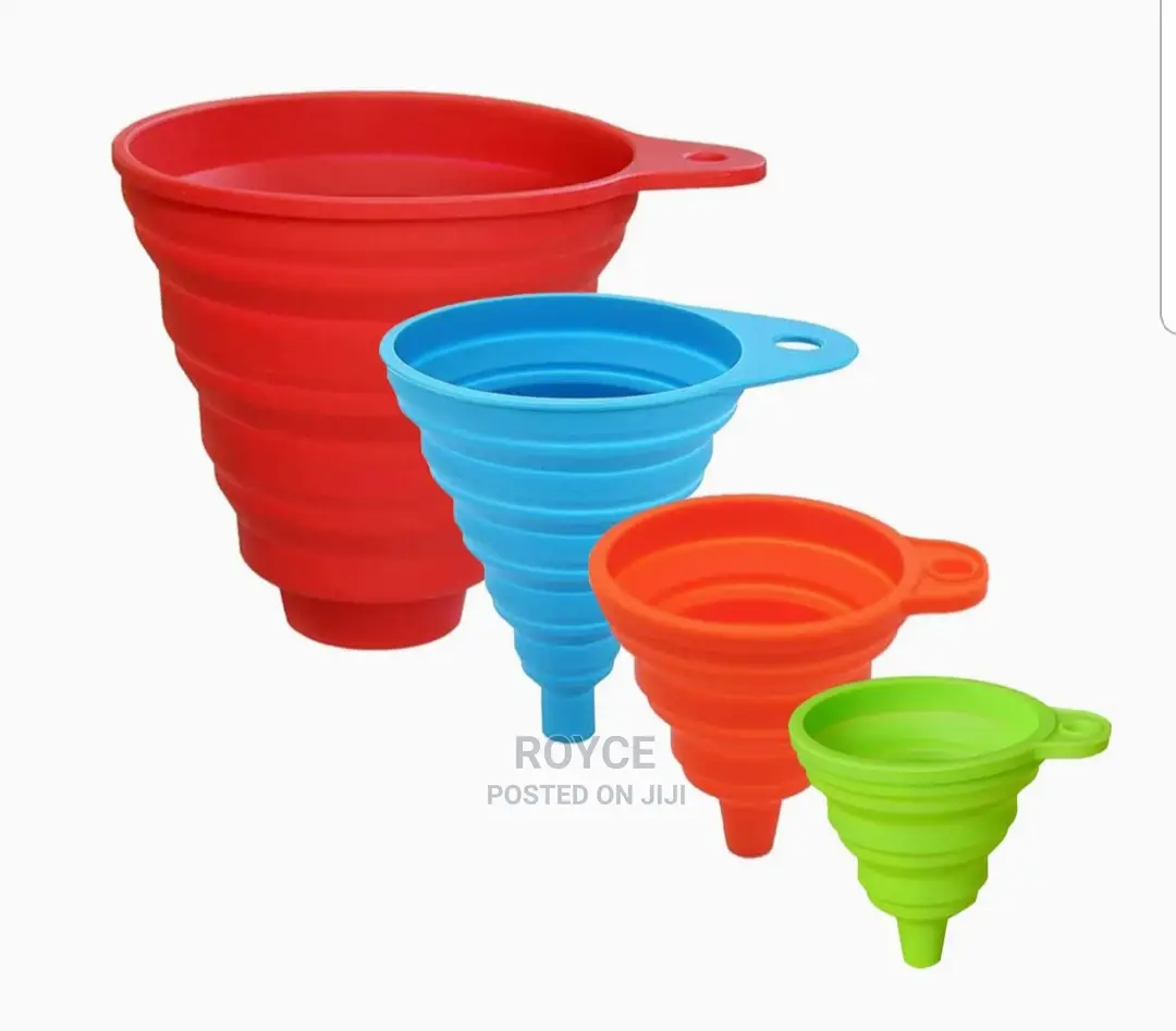 4pcs Collapsible Funnel Set