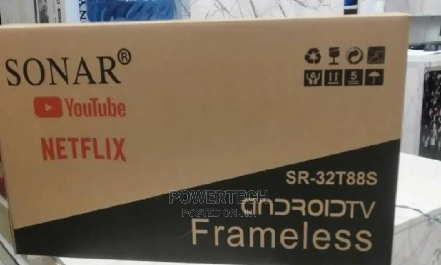 32 ;Smart Android Tv ,Sonar
