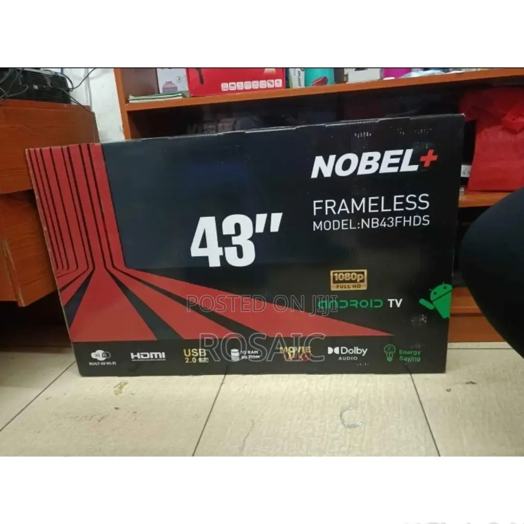 Nobel 43 Inches Frameless Android Frameless Tv