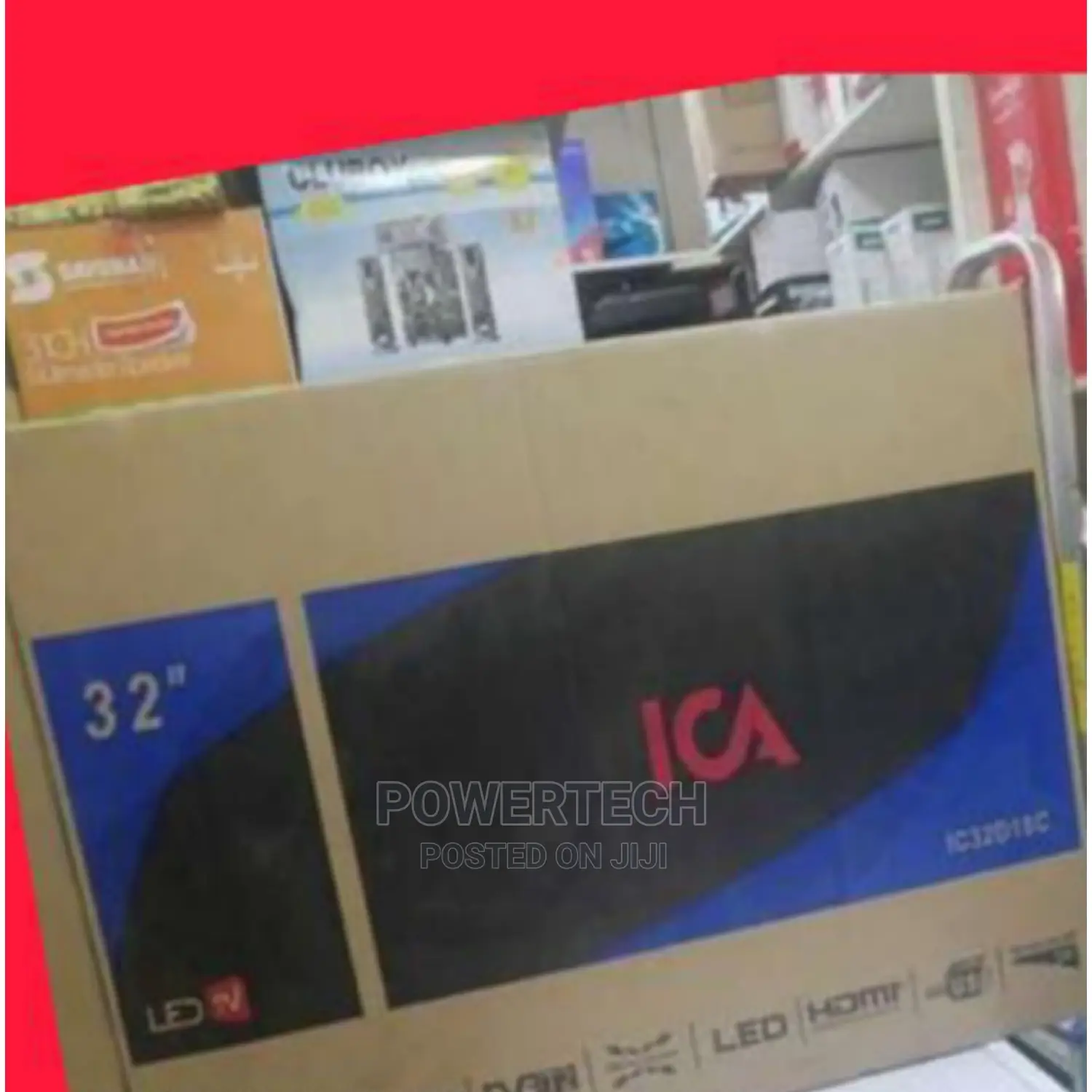 ICA 32: Inches Ac/ Dc Frameless Digital Tv