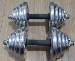 10kgs Chrome Dumbbell Set.