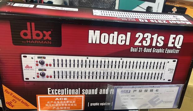 Dbx 231S Equalizer - main view