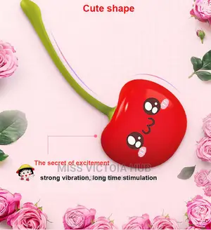 Cherry Mini Vibrator With Nipple Clitoral Stimulation