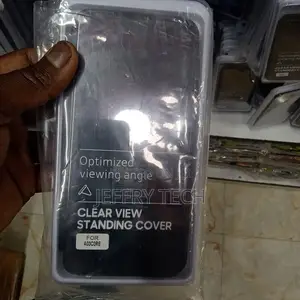 Clear View Mobile Flip Cover for Samsung Galaxy A03 Core