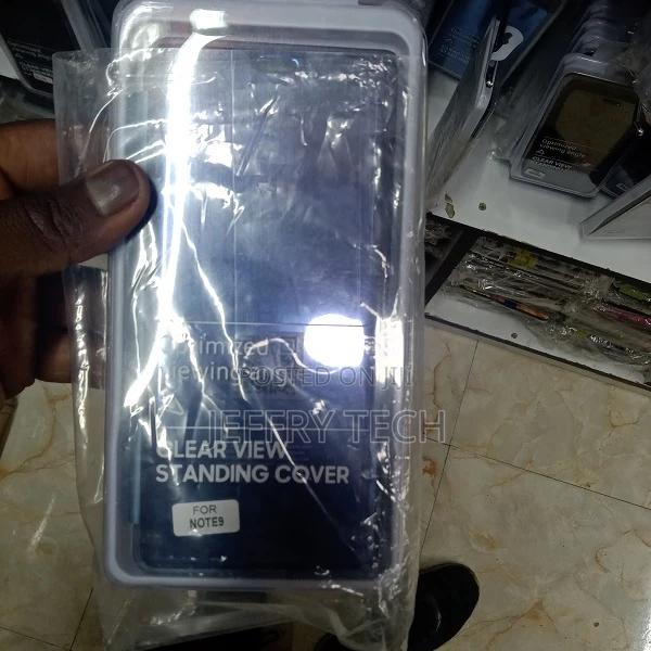 Mirror Flip Phone Case for Samsung Galaxy Note 9 Clear View - main view