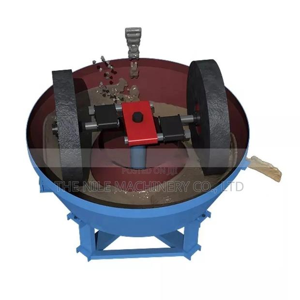 1200 Double Rollers Wet Pan Mill - main view